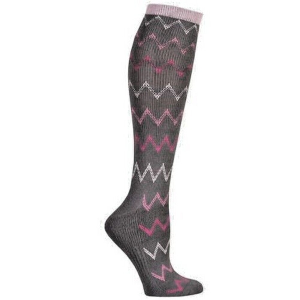 Windsor Gradual Compression Ladies Socks L 10-13 Castle Rock Gray 15/20 MMHG 20"